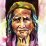 Gypsy woman portrait