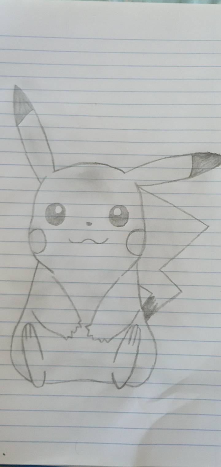 HOW TO DRAW PIKACHU FACE (EASY) /// COMO DESENHAR O PIKACHU FÁCIL