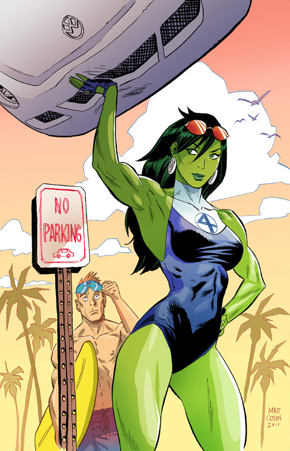 She Hulk colors