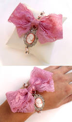 Bracelet Pink Lace Lolita