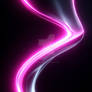 AMOLED Neon Wave Magenta 4K Phone Wallpaper