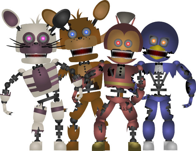 Nightmare Animatronics by JollyParadoxHorror on DeviantArt