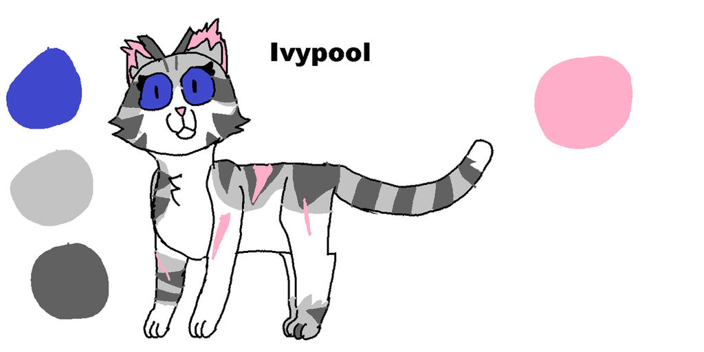 Ivypool Design Warrior Cats Design - Ivypool by SmolGengarPery on DeviantArt