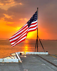 Old Glory Sunrise