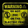 ELECTIRC FENCE WARNING