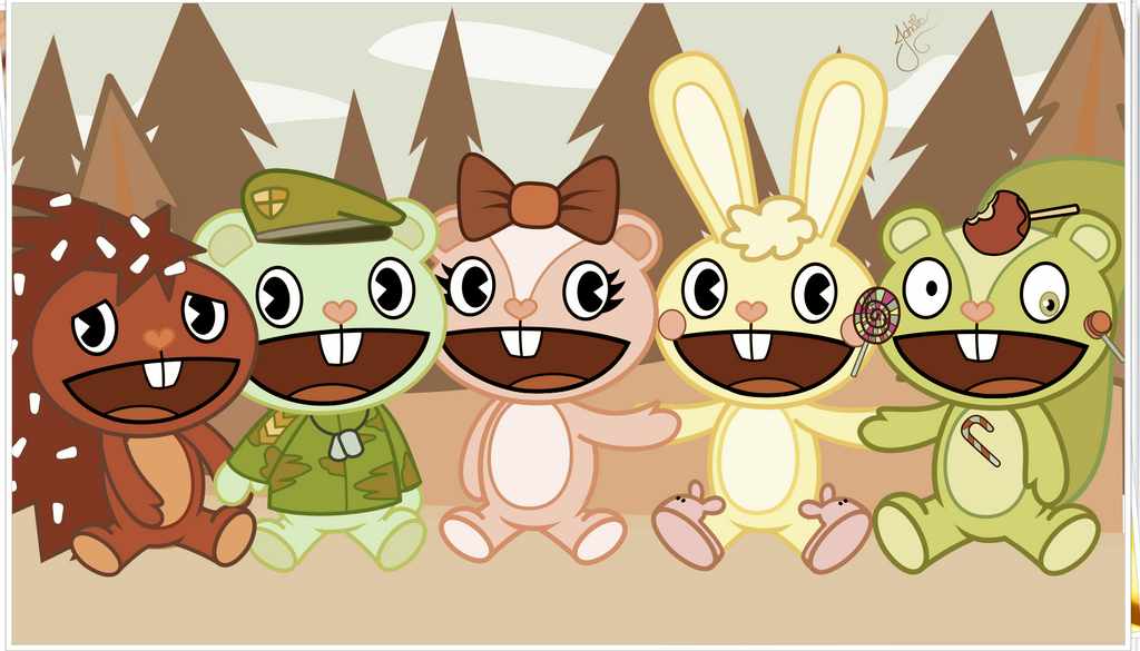 Happy Tree Friends by Jaha-Fubu on DeviantArt