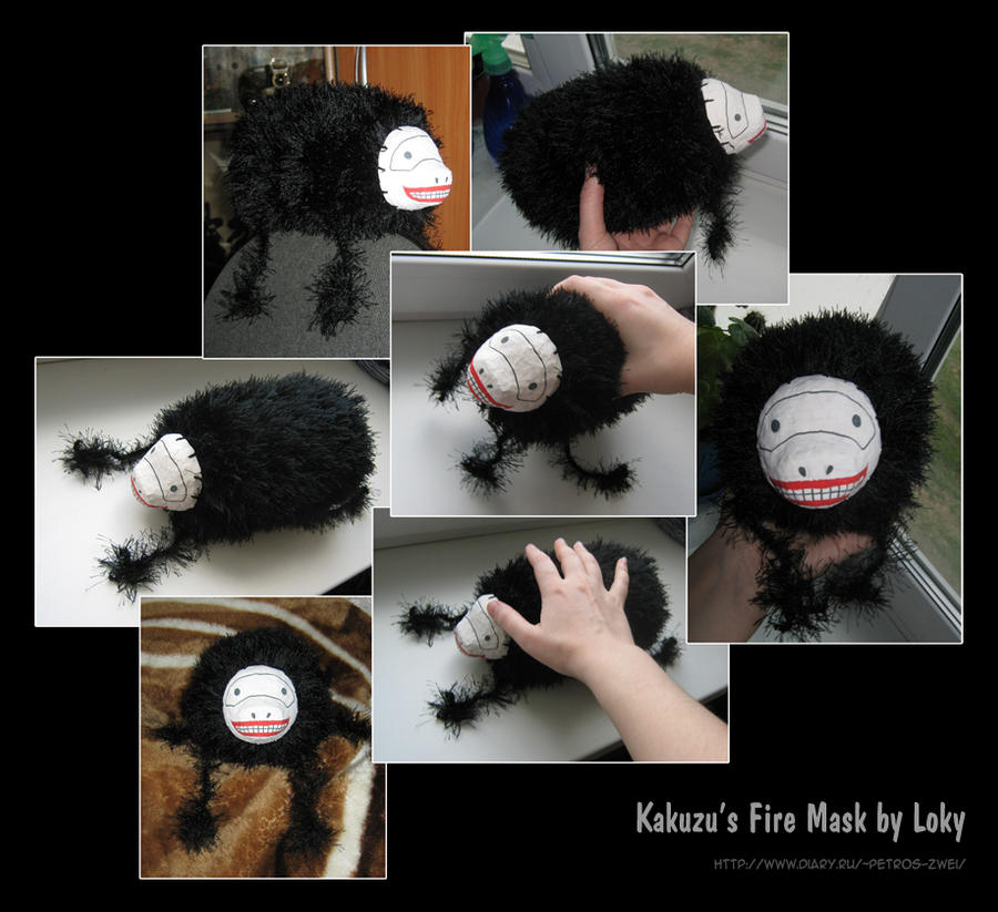 Kakuzu's Fire Mask