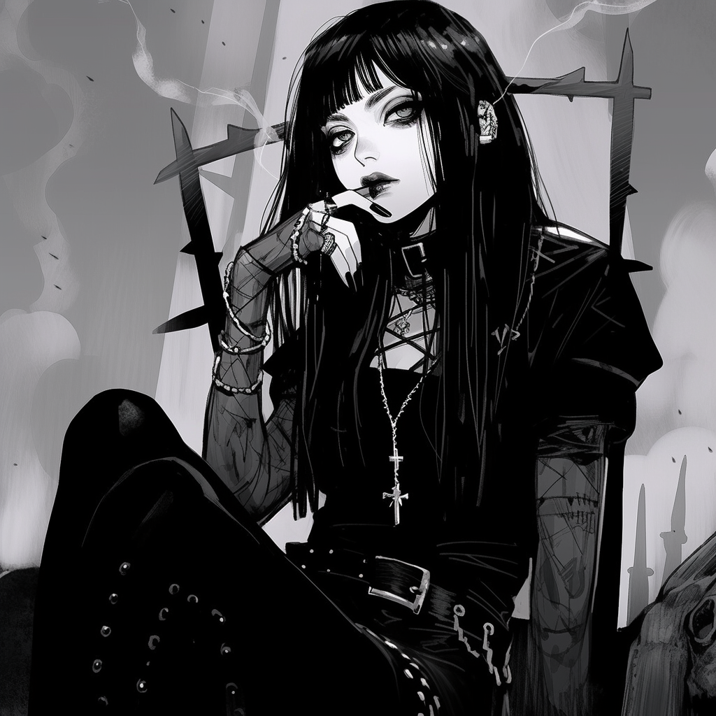 Gothic Girl By MaledettaEvergarden On DeviantArt gothic-girl-by-maledettaevergarden-on-deviantart