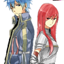 Jellal X Erza render