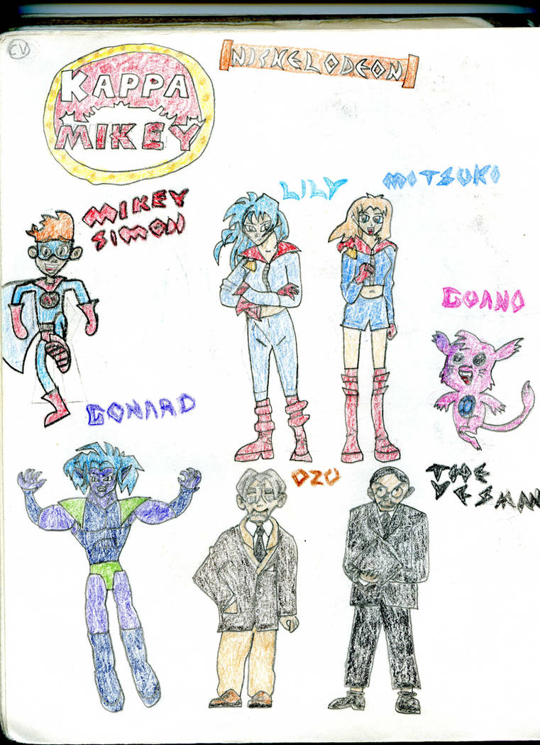 Kappa Deviantart Kappa Mikey by tomyucho on DeviantArt