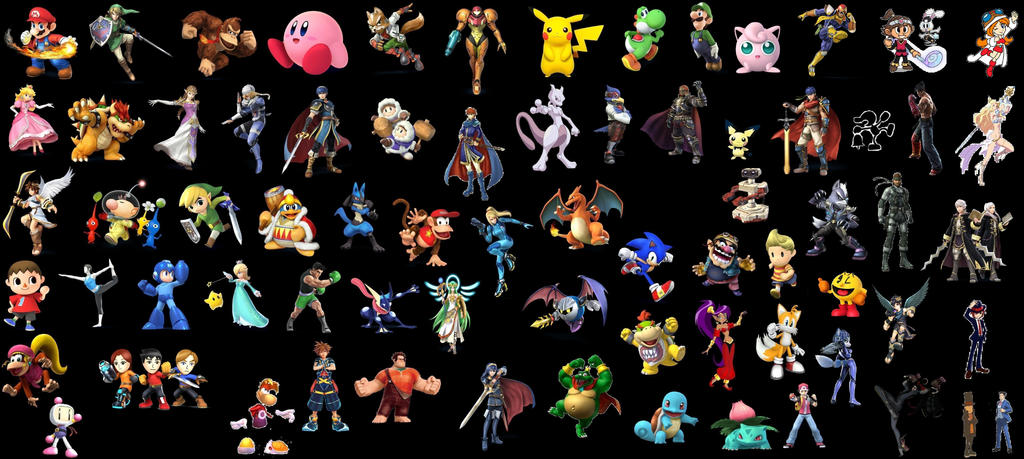 SSB Roster by tomyucho on DeviantArt