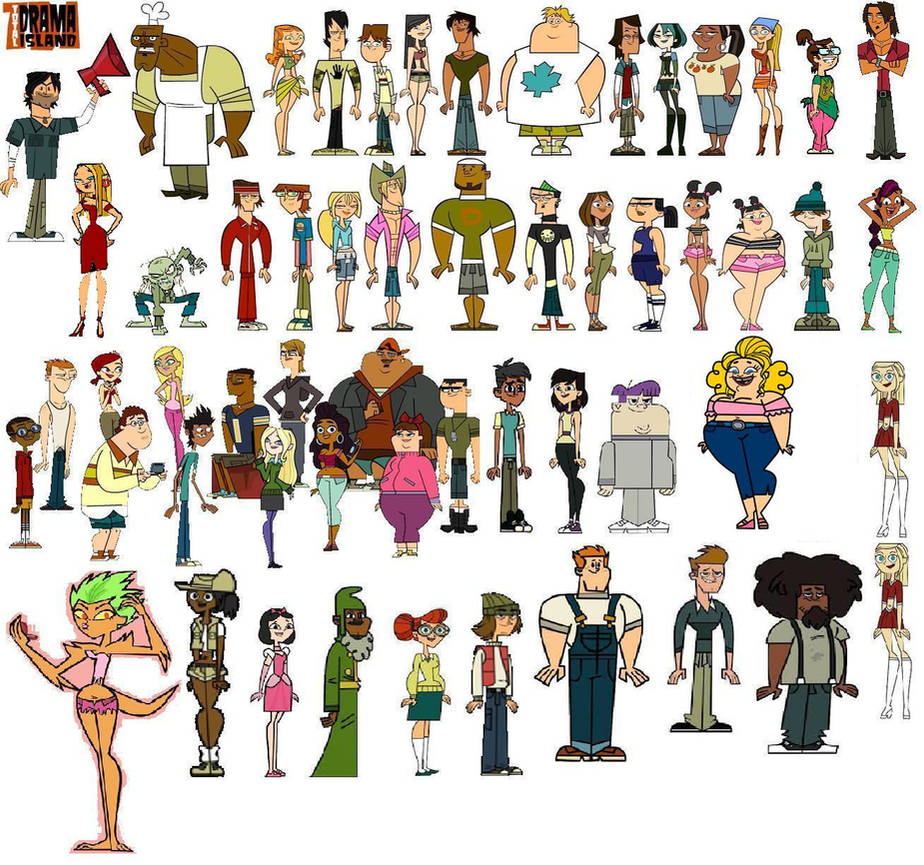 Total Drama Cast by tomyucho on DeviantArt