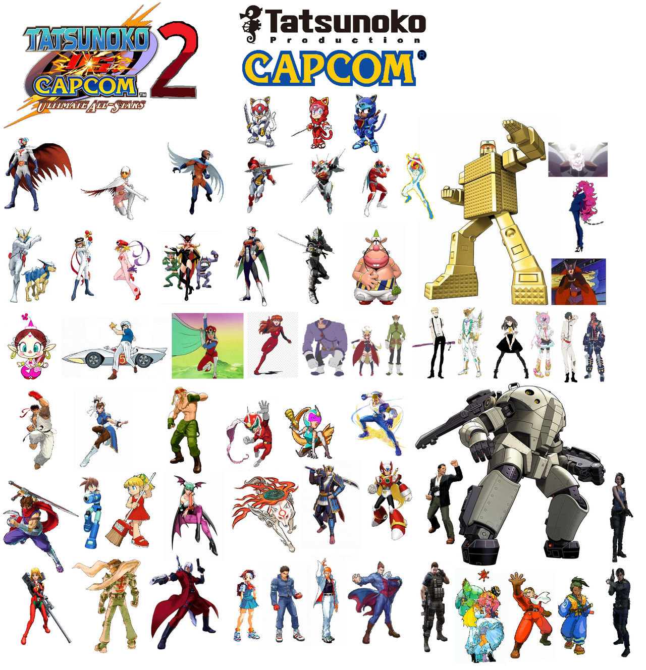 Tatsunoko vs Capcom 2 by tomyucho on DeviantArt