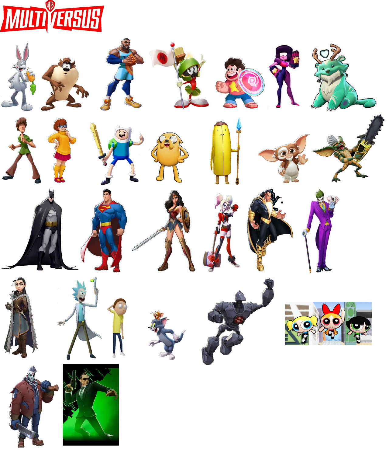 Wb Multiverse WB Multiversus Fighters by tomyucho on DeviantArt