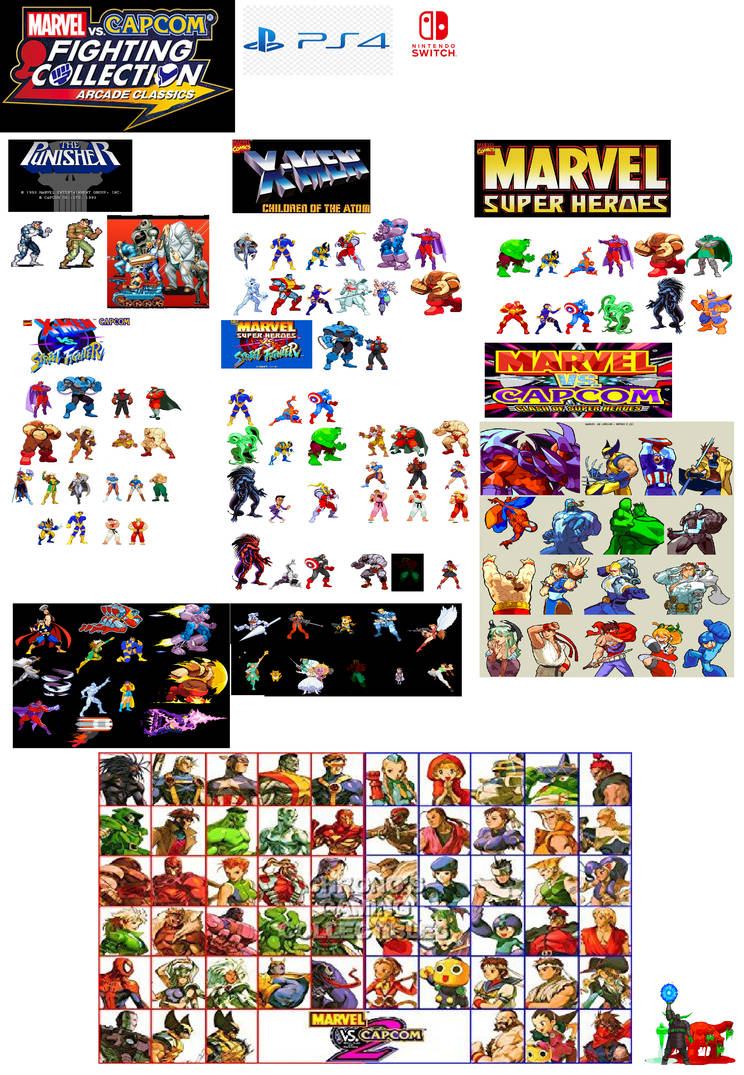 Marvel vs Capcom Fighting Collection by tomyucho on DeviantArt