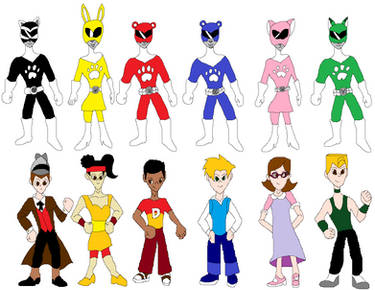 Power Rangers Sylvanian Friends