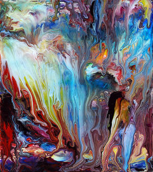 Abstract Fluid Painting 60