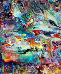 Acrylic Fluid Painting 61