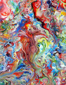 Acrylic Fluid Painting 67