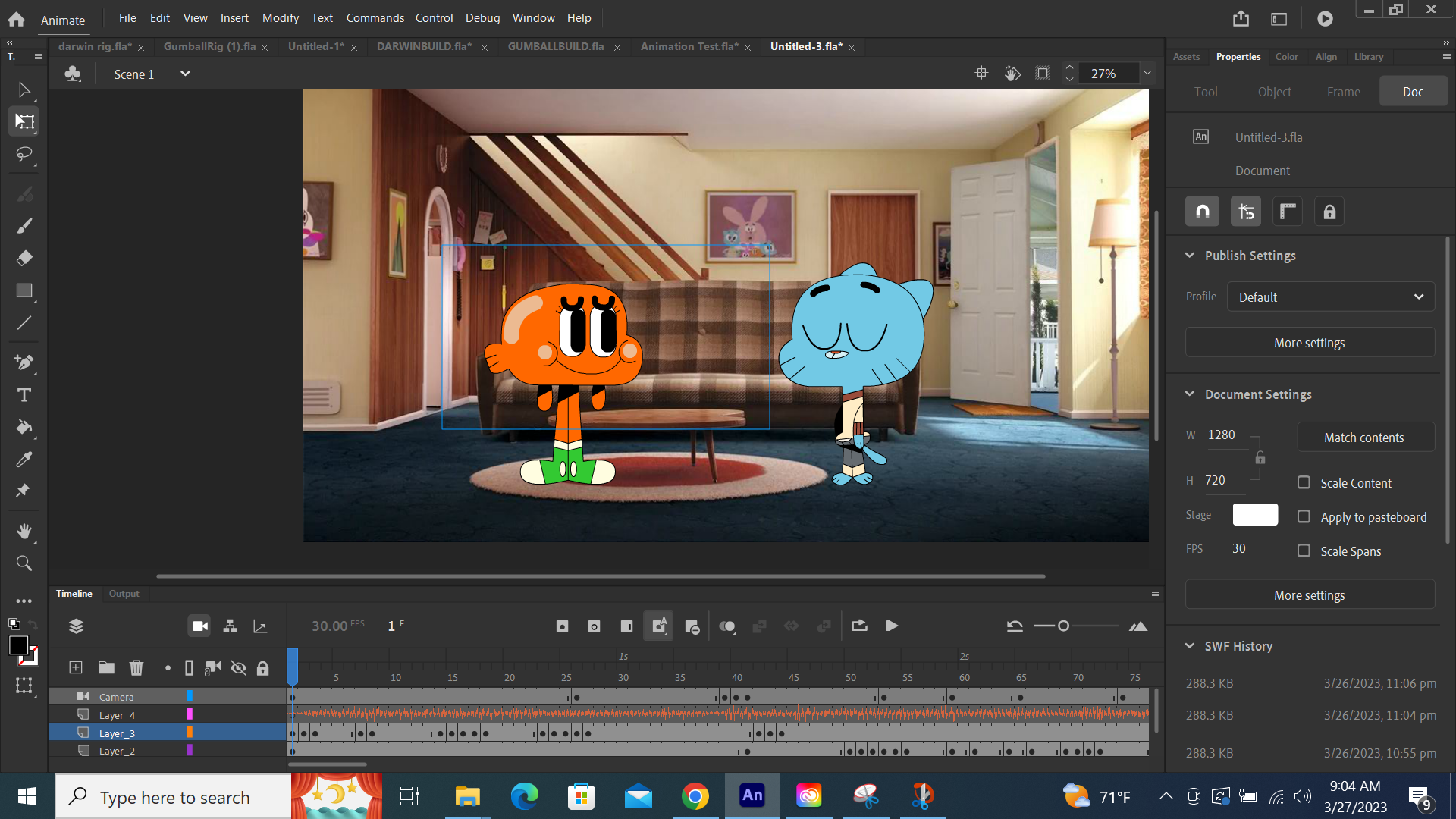 me working on a gumball animation on adobe animate by dayjoshua7 on ...