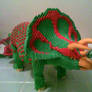 3d Origami Triceratops