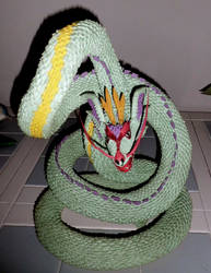 3d origami serpent 2