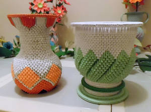 3d origami Vase and Urn