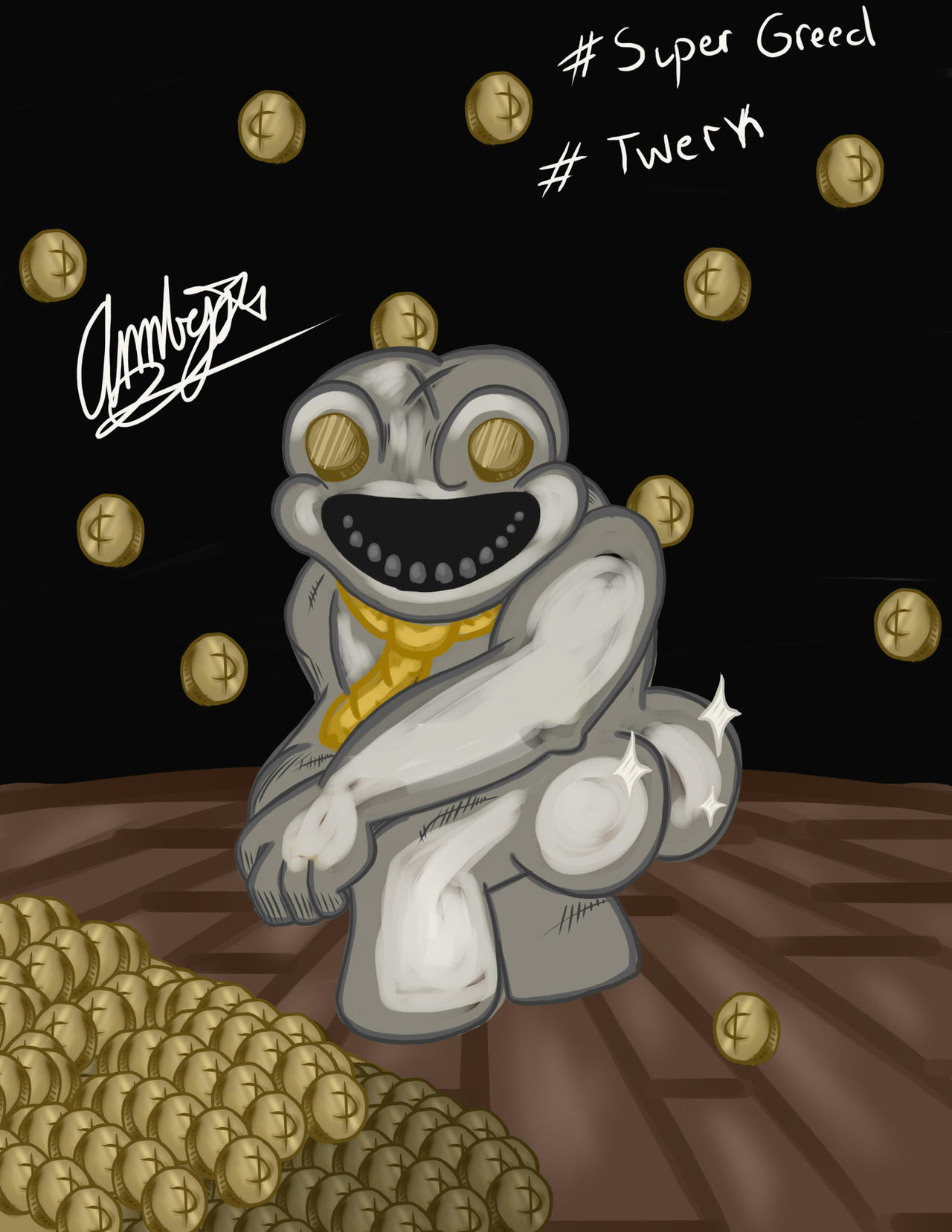 Ultra Greed by Grim-Heaper on DeviantArt