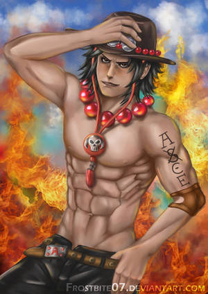 Ace - One Piece by Frostbite07 Ace - One Piece by Frostbite07