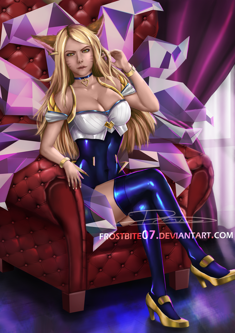 K/DA Ahri by Frostbite07 K/DA Ahri by Frostbite07