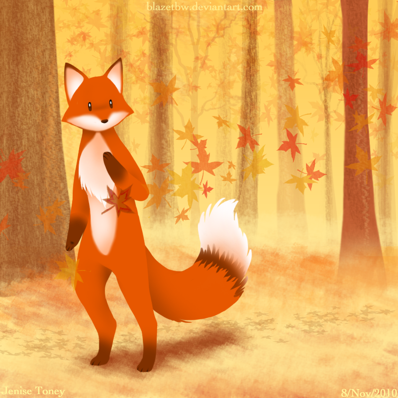 It's Autumn Mr. Fox