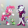 Sonic Style Ponies - Main Six and Pets