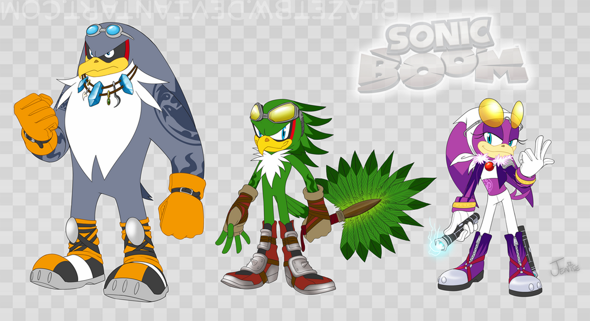 Babylon Rouges From Sonic Sonic Boom Designs - Babylon Rogues by BlazeTBW on DeviantArt