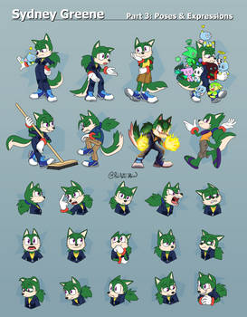 Sydney Greene - Part 3: Poses and Expressions