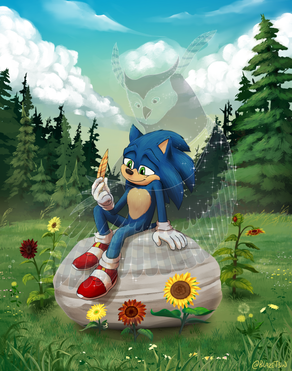 Fanart / Sonic the Hedgehog movie + Spoiler thoughts – Leonie's Art Blog