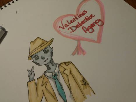 Nick Valentine quick sketch