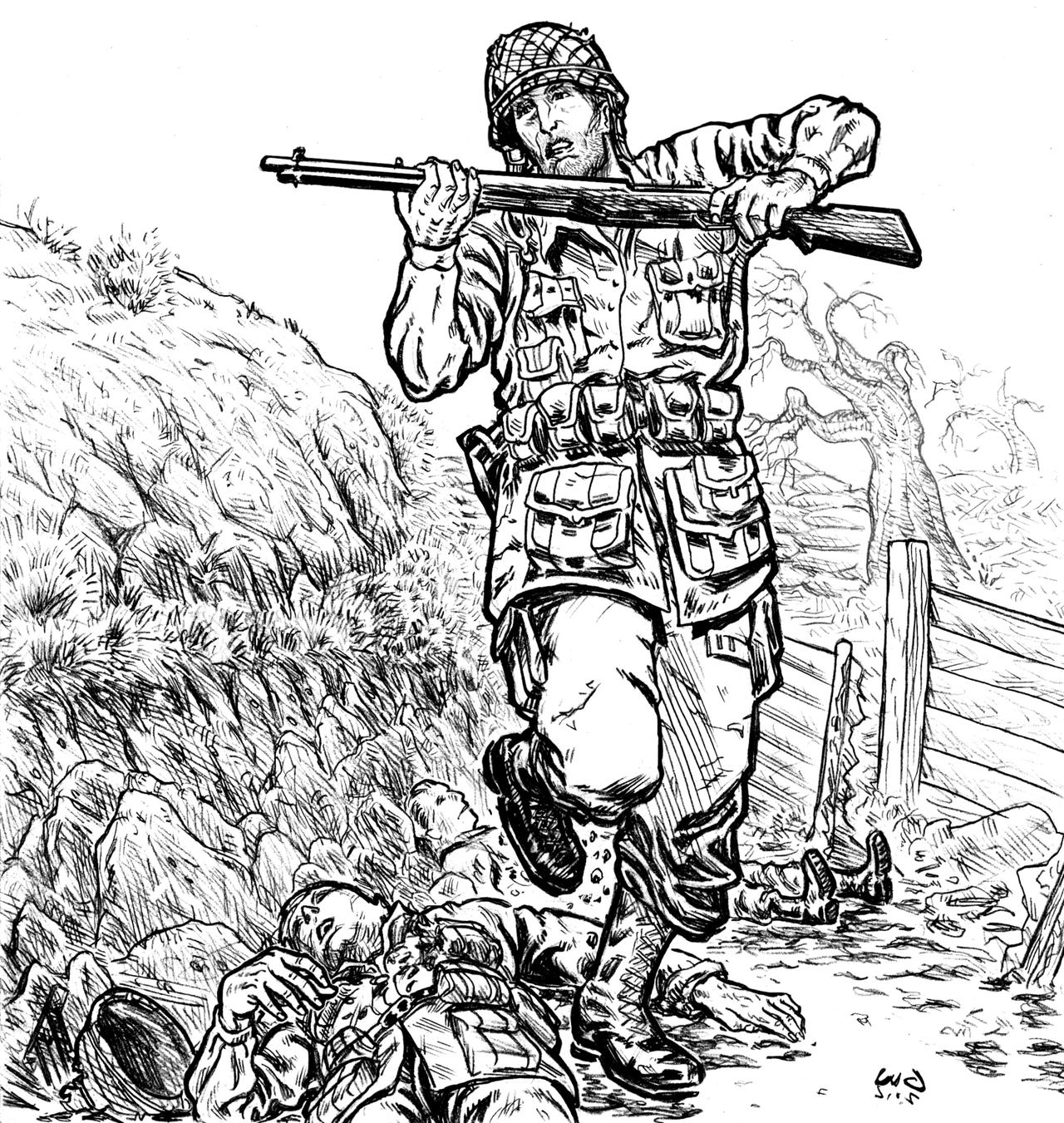 World War II Sketch by guilhermerw on DeviantArt