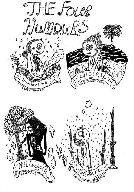 Four Humours by Odori on DeviantArt