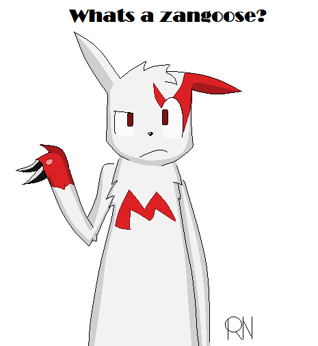 Whats a zangoose by RandomNutz