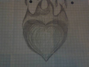 Heart on fire