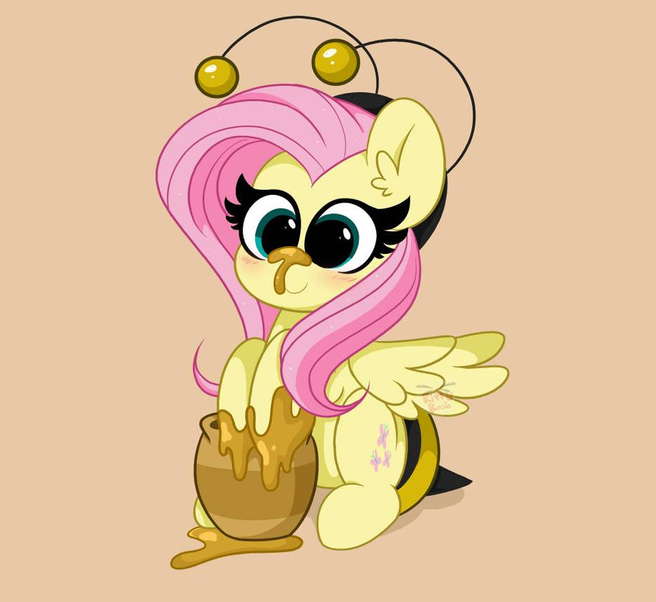 Flutter Bee Deviantart FlutterBee by ItsKittyRosie on DeviantArt