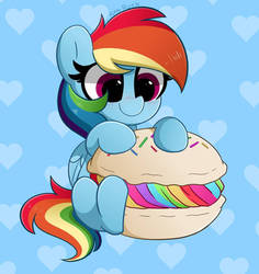 Rainbow Macaron