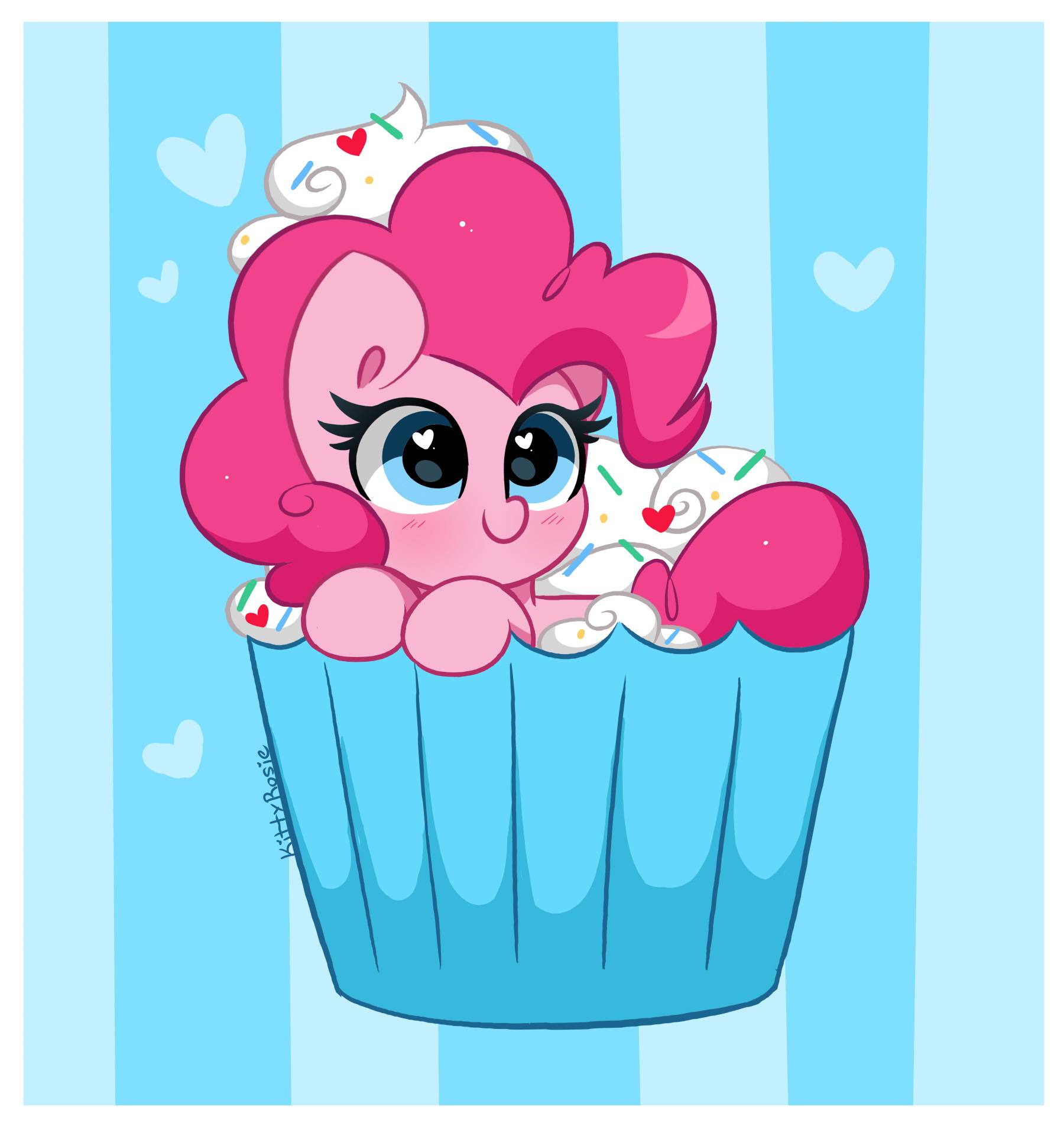 Pink Cake Deviantart Pinkie-Cake by ItsKittyRosie on DeviantArt