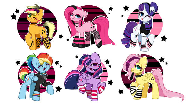 Goth Ponies