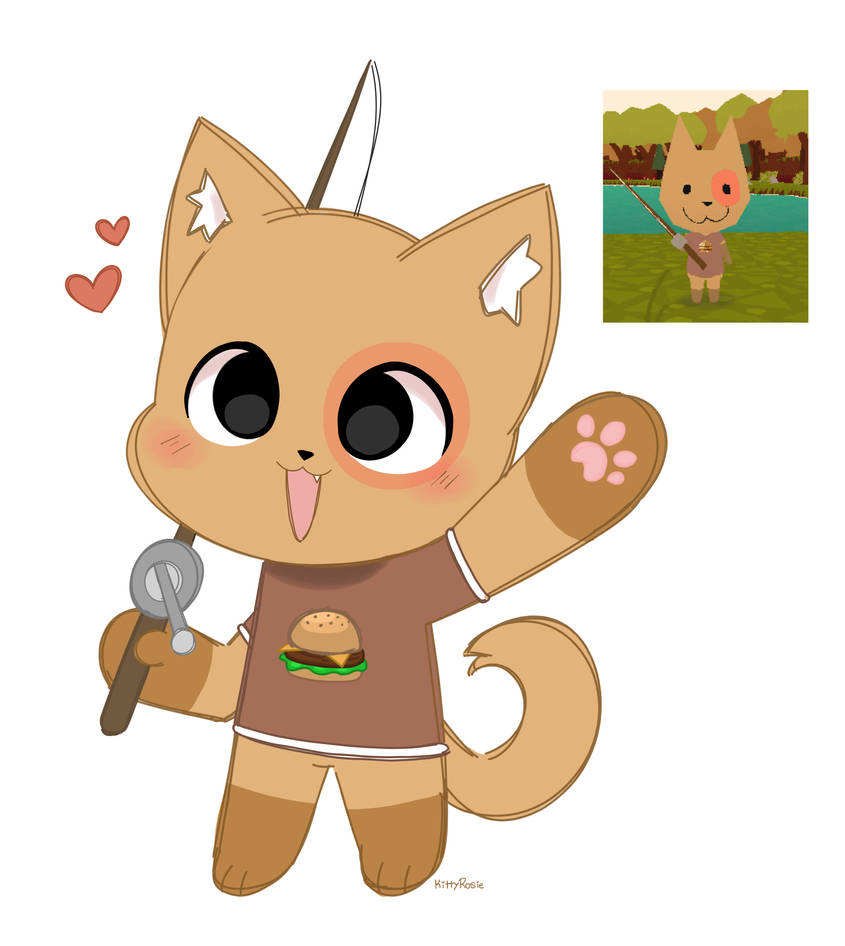 Webfishing by ItsKittyRosie on DeviantArt