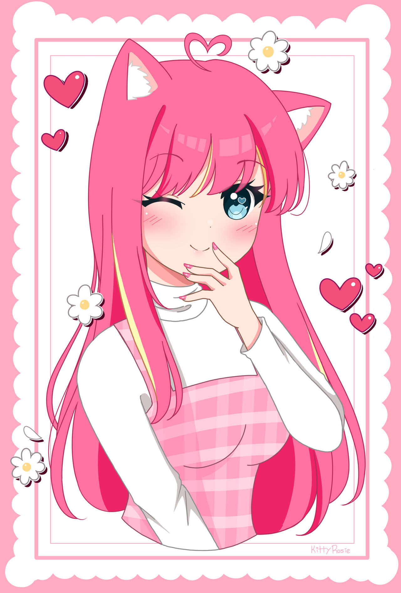 Pink by ItsKittyRosie on DeviantArt