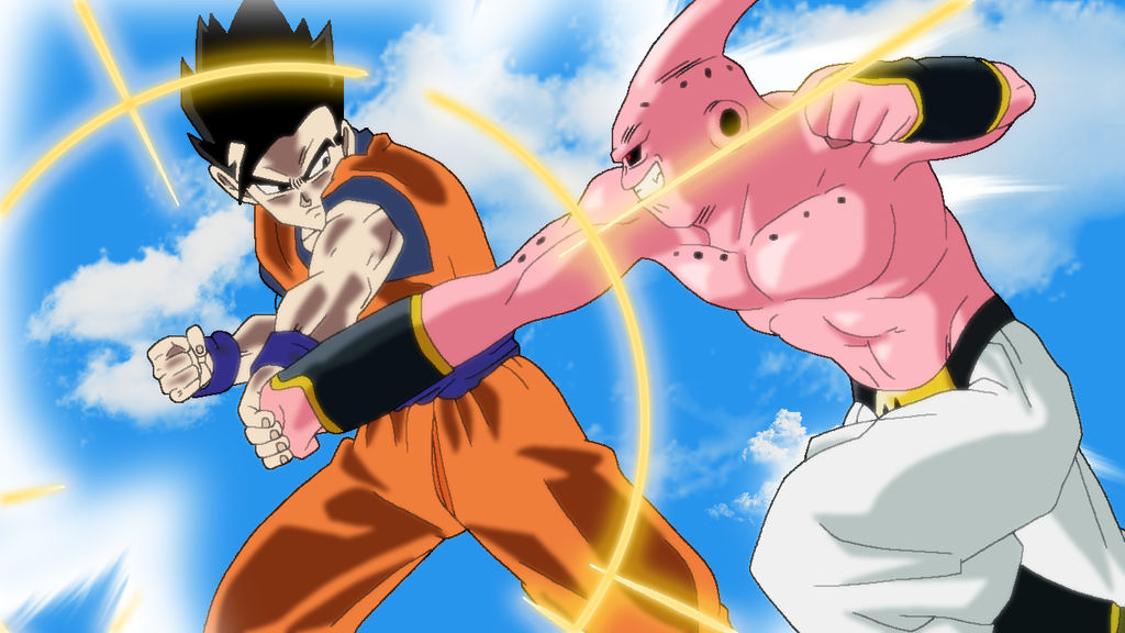 Gohan vs Super Buu by InsanityAsh on DeviantArt Gohan vs Super Buu by InsanityAsh on DeviantArt