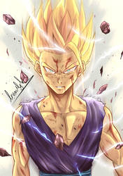 Super Saiyan 2 Gohan! - InsanityAsh