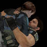 resident evil - Chris and Jill