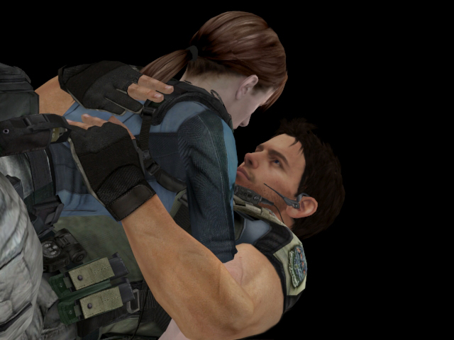 resident evil - Chris and Jill